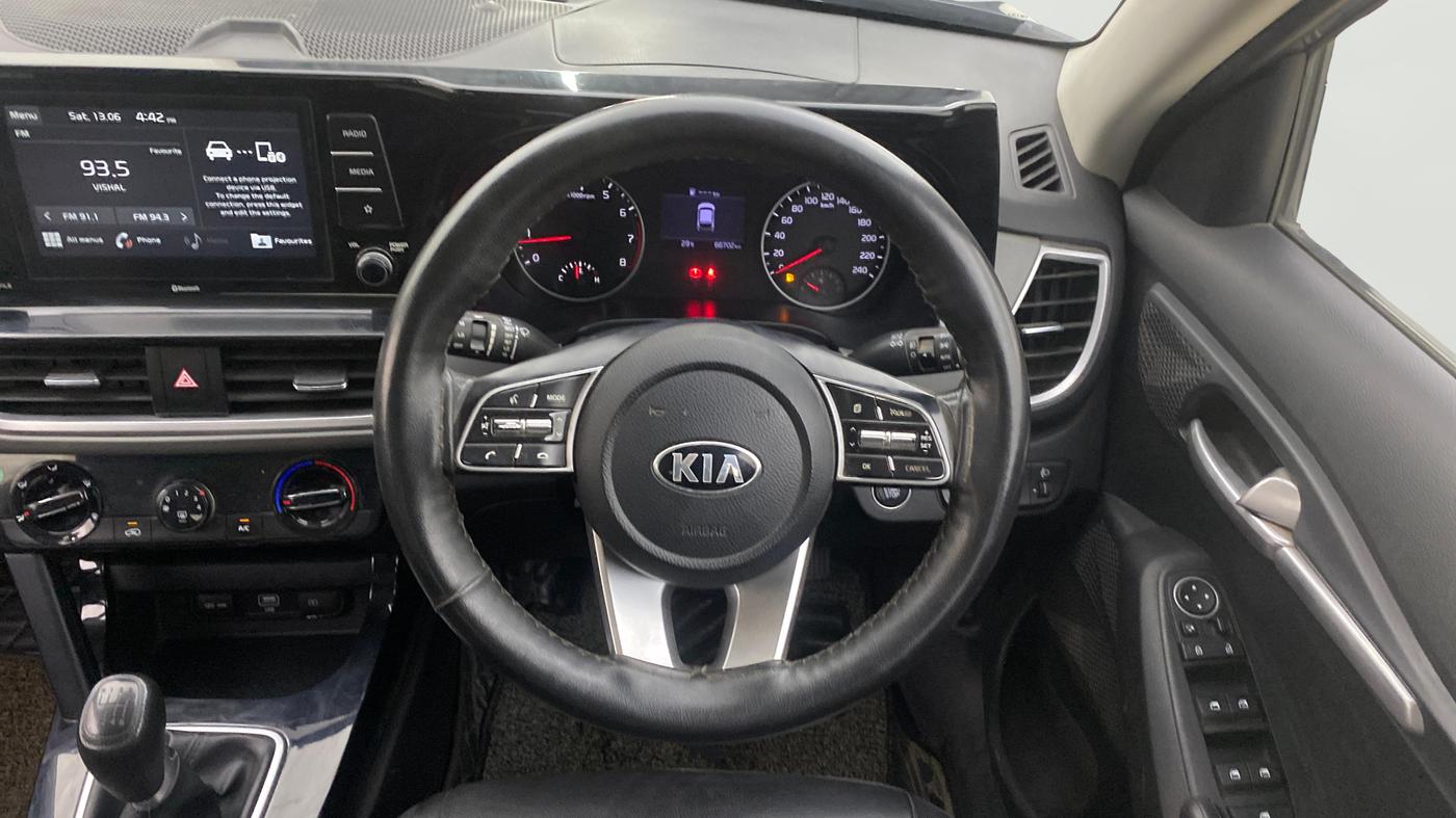 2019 KIA SELTOS HTK PLUS 1.5, Petrol, Manual, 66,702 km, Steering Wheel Close Up