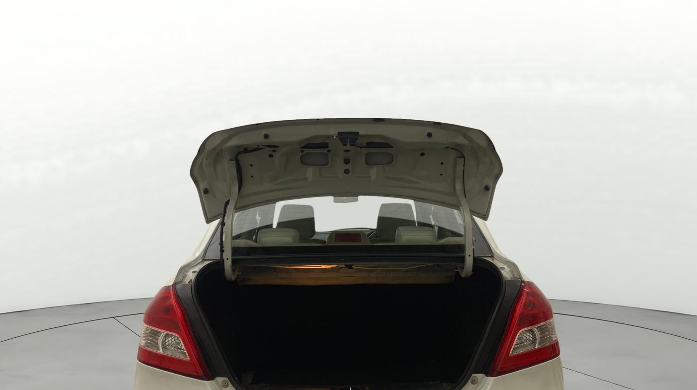 2013 Maruti Swift Dzire ZXI, Petrol, Manual, 74,304 km, Boot Door Open