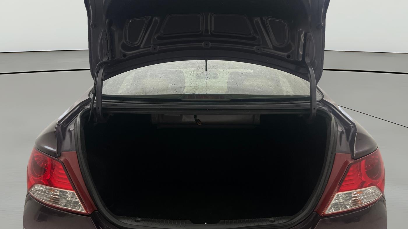 2013 Hyundai Verna FLUIDIC 1.6 VTVT SX OPT AT, Petrol, Automatic, 1,02,812 km, Boot Open Zoomed View