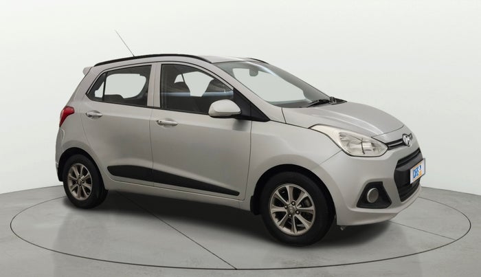 2015 Hyundai Grand i10 ASTA (O) 1.2 KAPPA VTVT, Petrol, Manual, 96,881 km, Right Front Diagonal