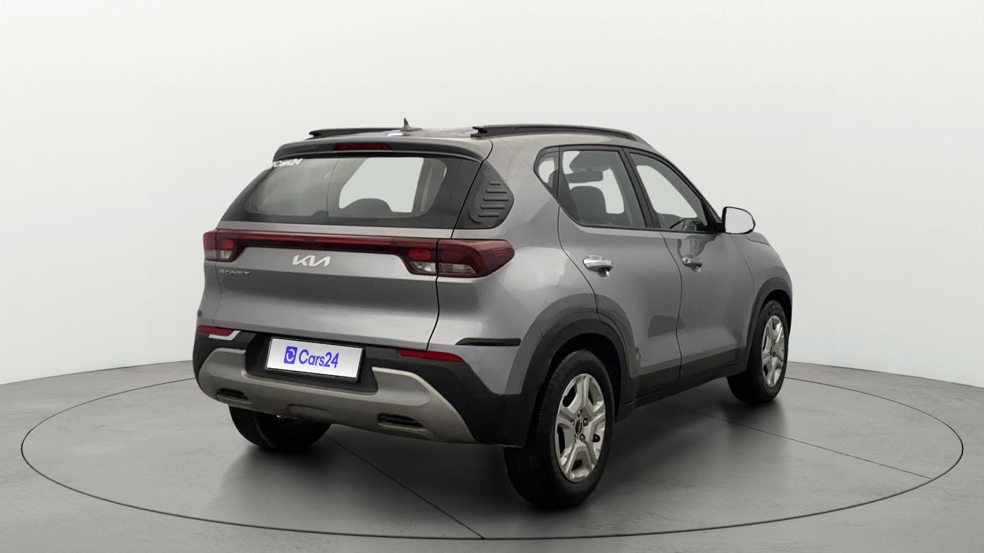 2021 KIA SONET HTK PLUS 1.2, Petrol, Manual, 1,16,993 km, Right Back Diagonal