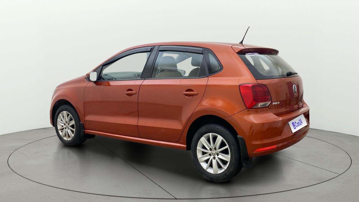 2015 Volkswagen Polo HIGHLINE1.2L, Petrol, Manual, 91,954 km, Left Back Diagonal
