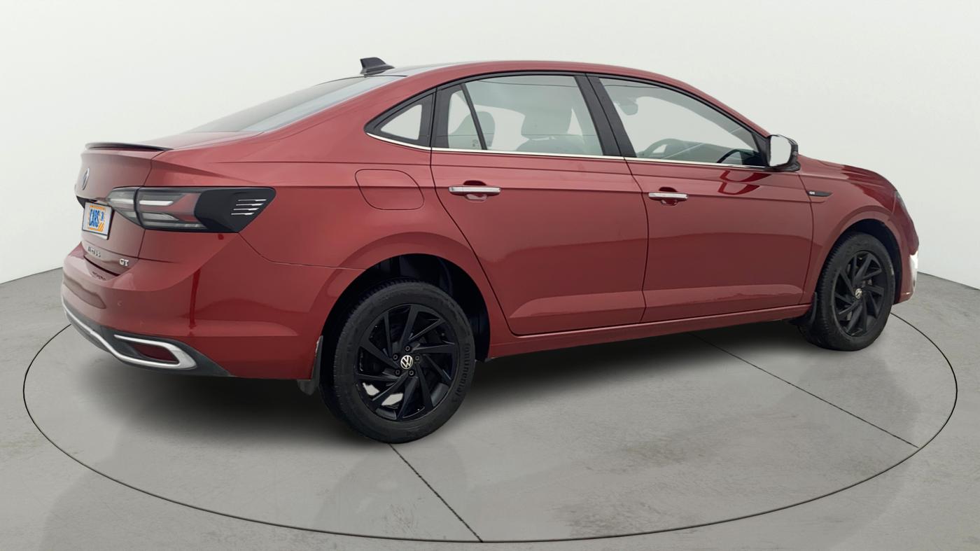 2023 Volkswagen VIRTUS GT PLUS TSI 1.5 EVO DSG, Petrol, Automatic, 70,221 km, Right Back Diagonal