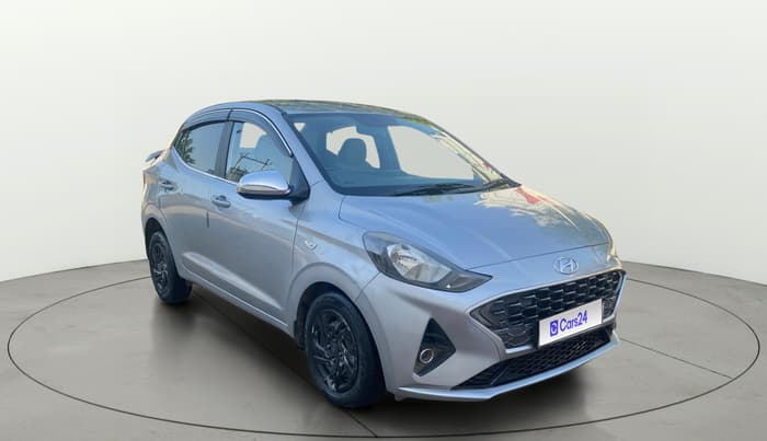 2021 Hyundai AURA S 1.2 CRDI, Diesel, Manual, 1,38,569 km, Right Front Diagonal