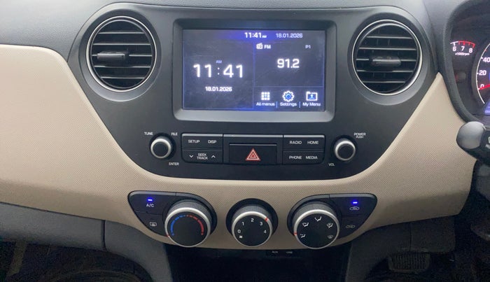 2017 Hyundai Grand i10 SPORTZ (O) AT 1.2 KAPPA VTVT, Petrol, Automatic, 77,325 km, Air Conditioner