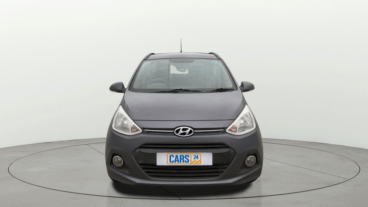 2016 Hyundai Grand i10 ASTA (O) 1.2 KAPPA VTVT, Petrol, Manual, 23,217 km, Front
