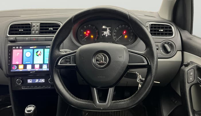 2020 Skoda Rapid 1.0 AMBITION TSI MT, Petrol, Manual, 1,03,141 km, Steering Wheel Close Up