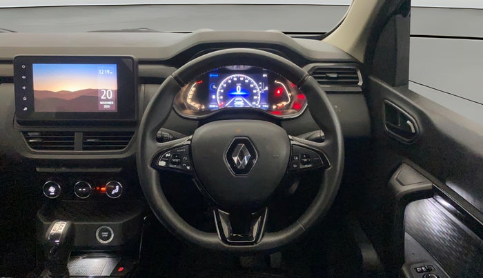 2022 Renault Kiger RXZ AMT DUAL TONE, Petrol, Automatic, 1,07,384 km, Steering Wheel Close Up