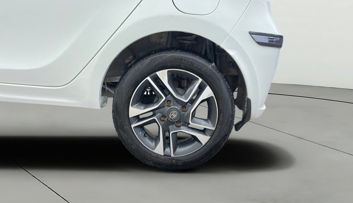 2022 Tata Tiago XZA PLUS PETROL, Petrol, Automatic, 74,079 km, Left Rear Wheel