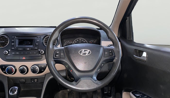 2015 Hyundai Grand i10 SPORTZ 1.2 KAPPA VTVT, Petrol, Manual, 67,072 km, Steering Wheel Close Up