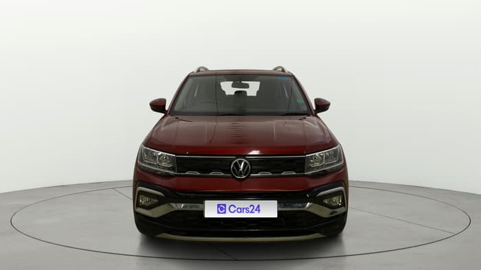 2022 Volkswagen TAIGUN HIGHLINE 1.0 TSI AT, Petrol, Automatic, 28,018 km, Front