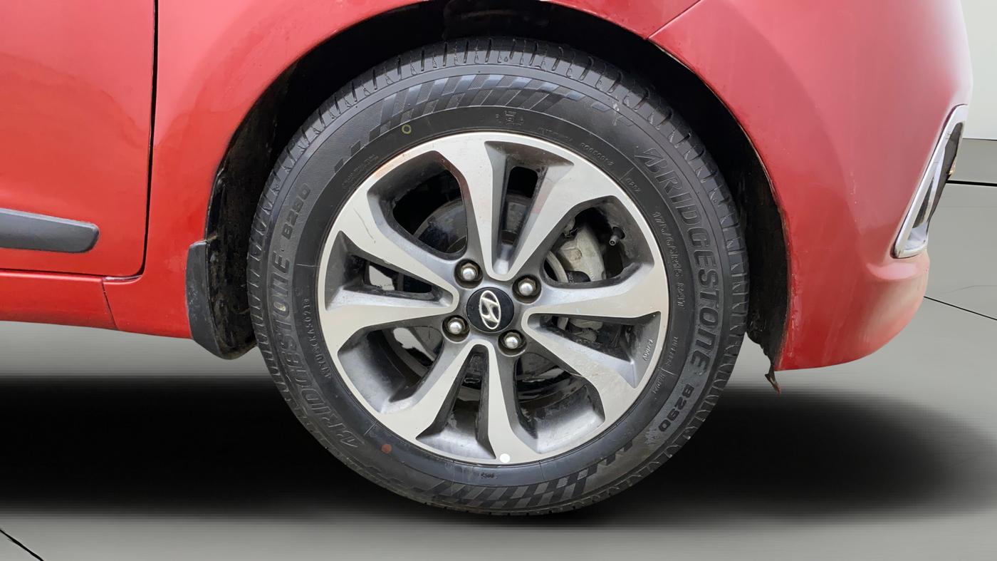 2014 Hyundai Xcent SX 1.2 (O), Petrol, Manual, 44,696 km, Right Front Wheel