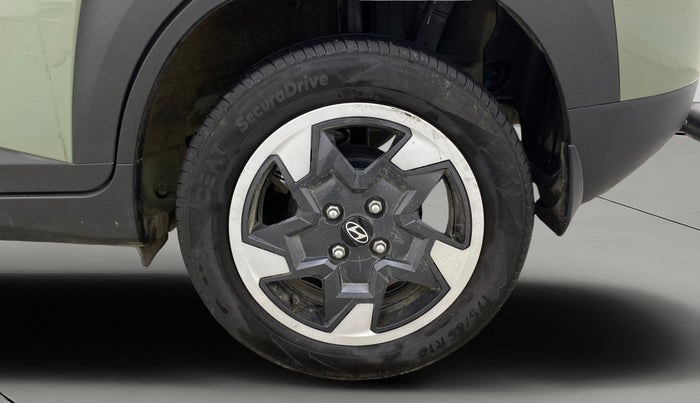 2025 Hyundai EXTER SX 1.2 MT Hy-CNG Duo , CNG, Manual, 11,096 km, Left Rear Wheel