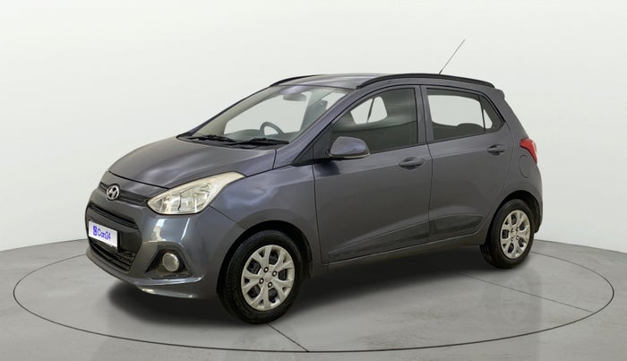 2016 Hyundai Grand i10 SPORTZ 1.2 KAPPA VTVT, Petrol, Manual, 78,709 km, Left Front Diagonal