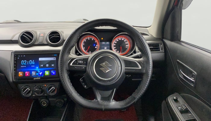 2020 Maruti Swift VXI AMT, Petrol, Automatic, 81,459 km, Steering Wheel Close Up