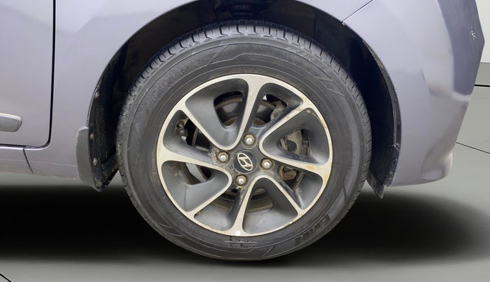 2018 Hyundai Grand i10 ASTA 1.2 KAPPA VTVT, Petrol, Manual, 1,15,563 km, Right Front Wheel