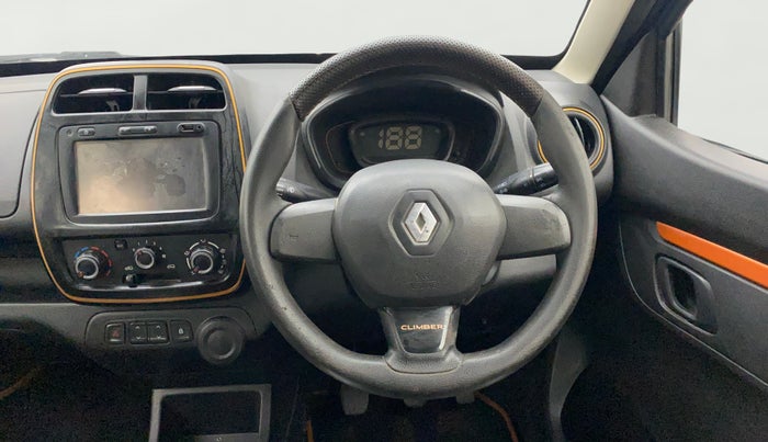 2018 Renault Kwid CLIMBER 1.0, Petrol, Manual, 92,384 km, Steering Wheel Close Up