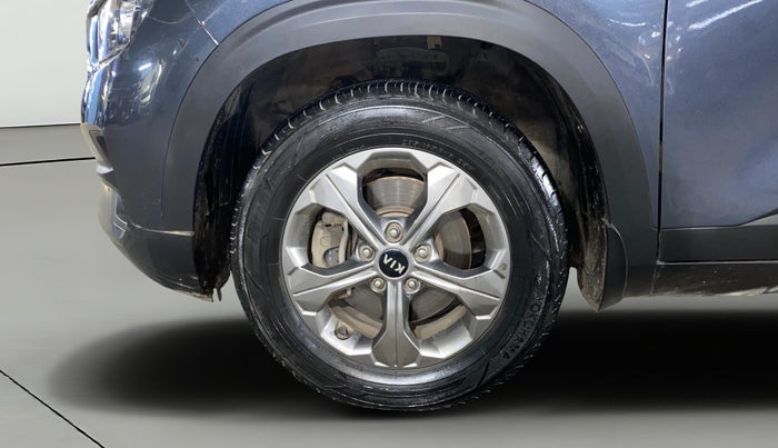 2021 KIA SELTOS HTK PLUS 1.5 DIESEL, Diesel, Manual, 1,00,820 km, Left Front Wheel