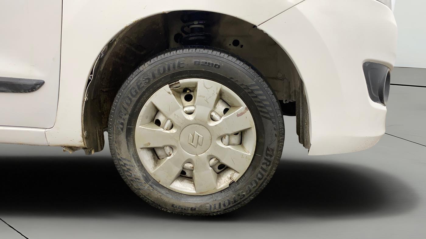 2015 Maruti Wagon R 1.0 LXI, Petrol, Manual, 50,621 km, Right Front Wheel