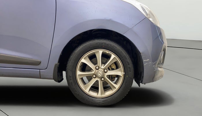 2014 Hyundai Grand i10 ASTA (O) 1.2 KAPPA VTVT, Petrol, Manual, 34,694 km, Right Front Wheel