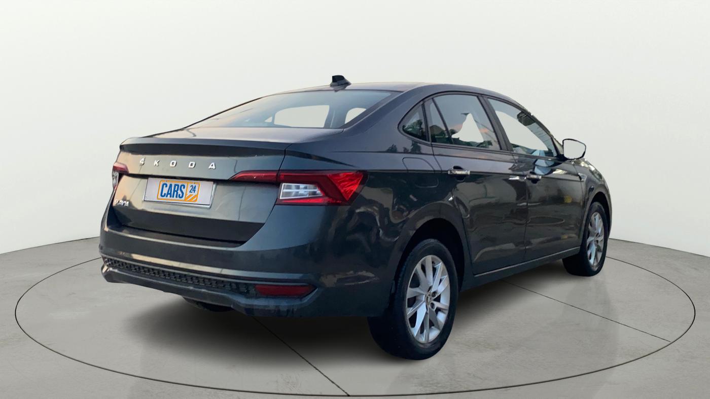 2023 Skoda SLAVIA AMBITION 1.0L TSI MT, Petrol, Manual, 56,705 km, Right Back Diagonal