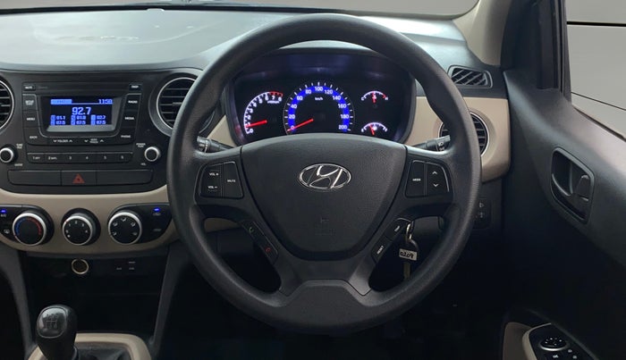 2019 Hyundai Xcent S 1.2, Petrol, Manual, 13,945 km, Steering Wheel Close Up