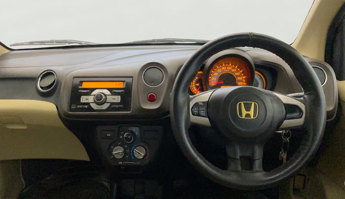 2013 Honda Brio S MT, Petrol, Manual, 67,526 km, Steering Wheel Close Up