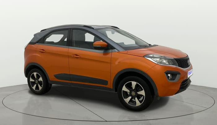 2019 Tata NEXON XZ PLUS PETROL DUAL TONE, CNG, Manual, 89,283 km, Right Front Diagonal