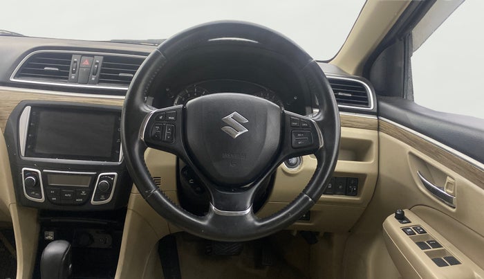 2021 Maruti Ciaz ALPHA  AT 1.5 SHVS PETROL, Petrol, Automatic, 53,305 km, Steering Wheel Close Up