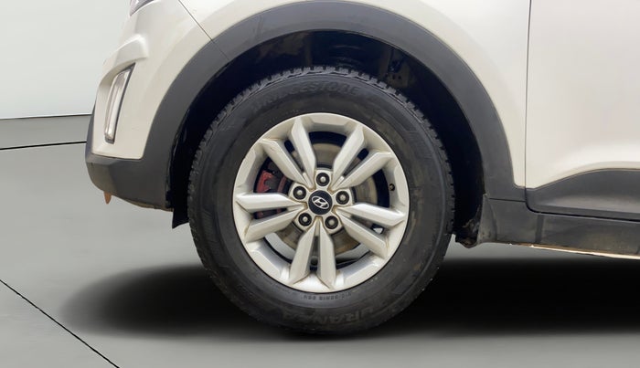 2017 Hyundai Creta SX PLUS 1.6 DIESEL, Diesel, Manual, 72,553 km, Left Front Wheel