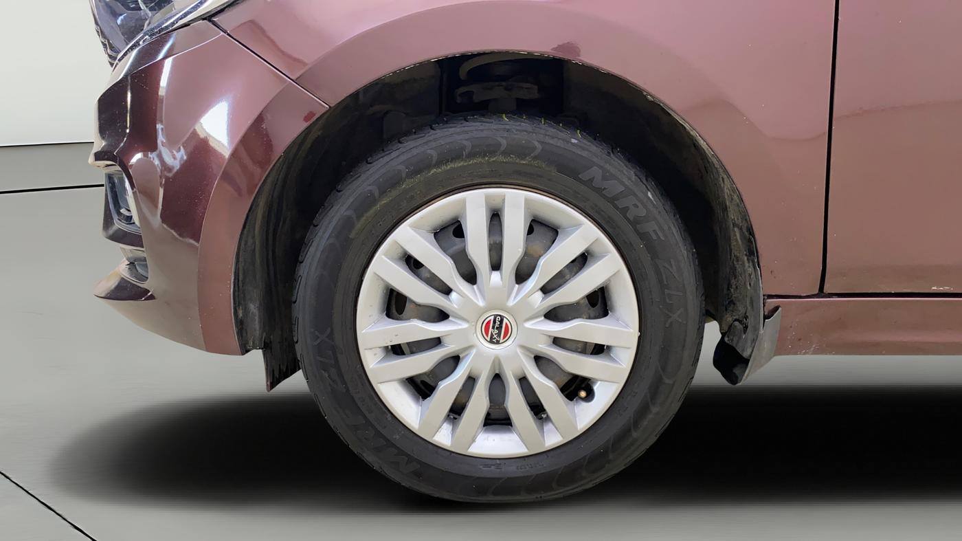 2020 Tata TIGOR XZ PETROL, CNG, Manual, 51,384 km, Left Front Wheel