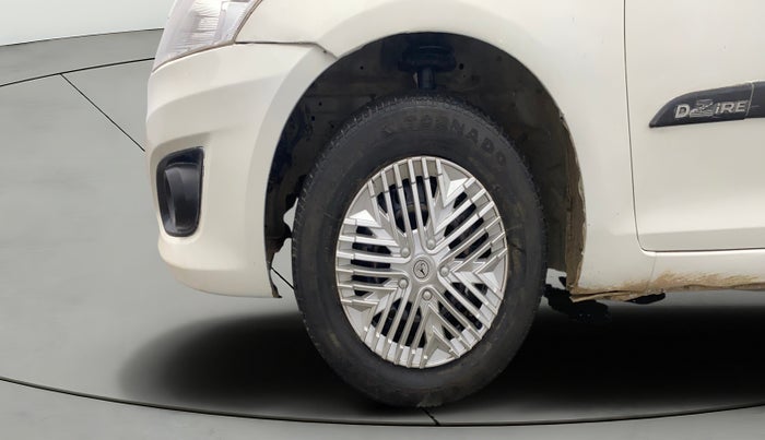 2014 Maruti Swift Dzire VDI, Diesel, Manual, 1,20,186 km, Left Front Wheel