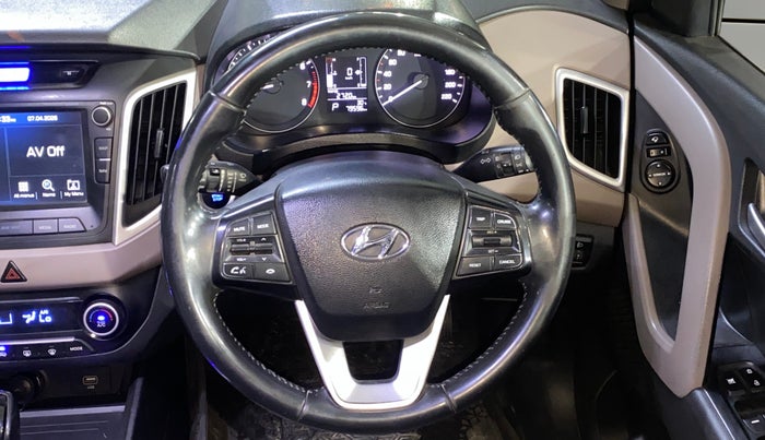 2019 Hyundai Creta SX AT 1.6 PETROL, Petrol, Automatic, 79,582 km, Steering Wheel Close Up