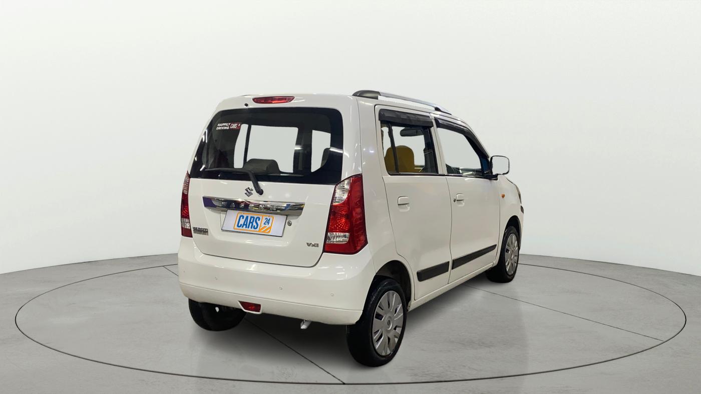 2015 Maruti Wagon R 1.0 VXI, Petrol, Manual, 44,408 km, Right Back Diagonal