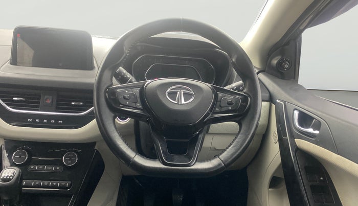 2021 Tata NEXON XZ PLUS PETROL SUNROOF, Petrol, Manual, 87,953 km, Steering Wheel Close Up