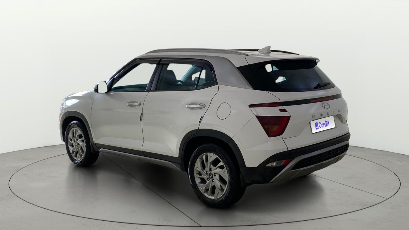 2022 Hyundai Creta SX 1.5 PETROL, Petrol, Manual, 28,589 km, Left Back Diagonal