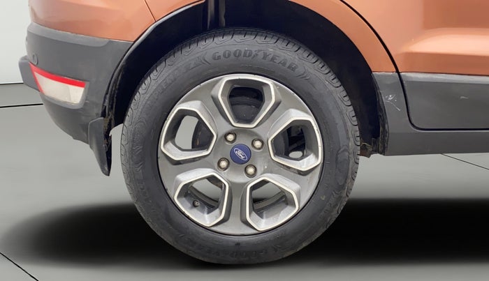 2019 Ford Ecosport TITANIUM 1.5L SPORTS(SUNROOF) DIESEL, Diesel, Manual, 1,04,043 km, Right Rear Wheel