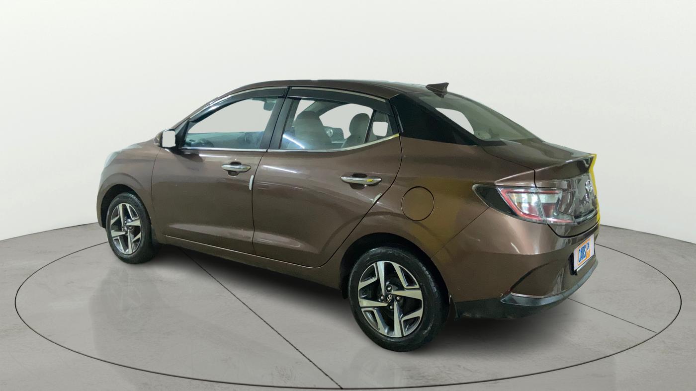 2021 Hyundai AURA SX 1.2, Petrol, Manual, 13,258 km, Left Back Diagonal