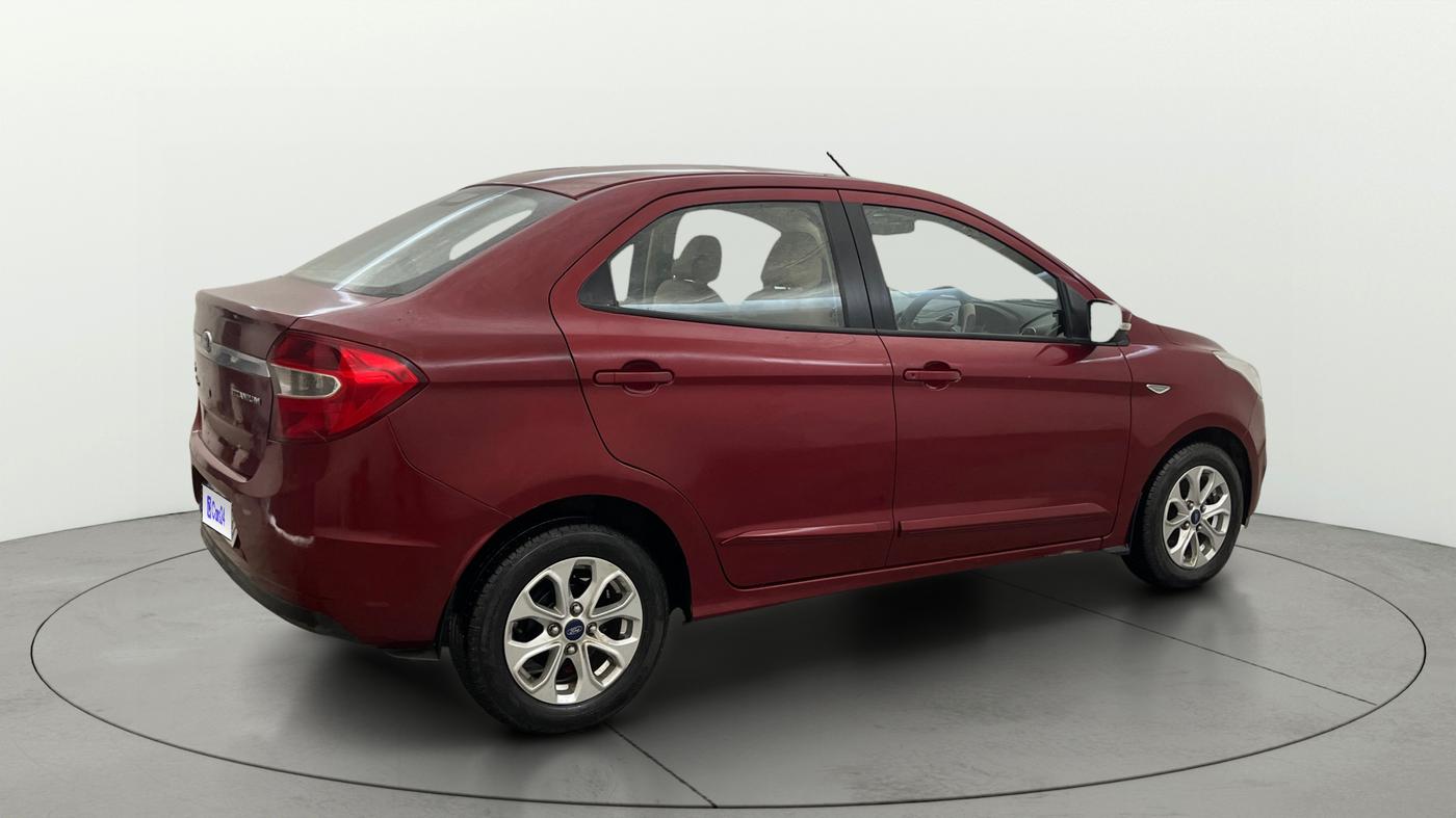 2016 Ford Figo Aspire TITANIUM 1.2 PETROL, Petrol, Manual, 14,716 km, Right Back Diagonal