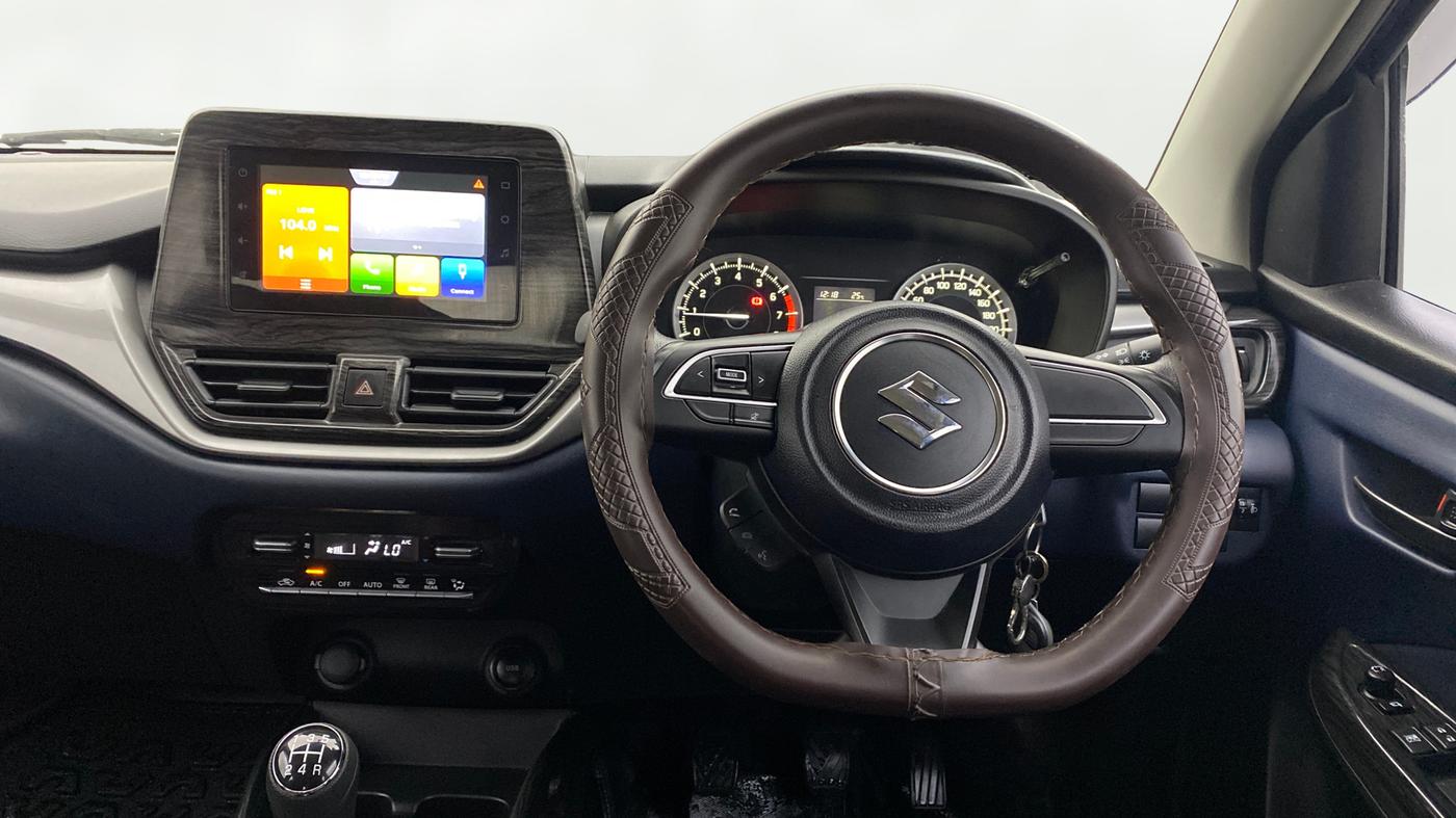2025 Maruti Baleno DELTA PETROL 1.2, Petrol, Manual, 5,297 km, Steering Wheel Close Up