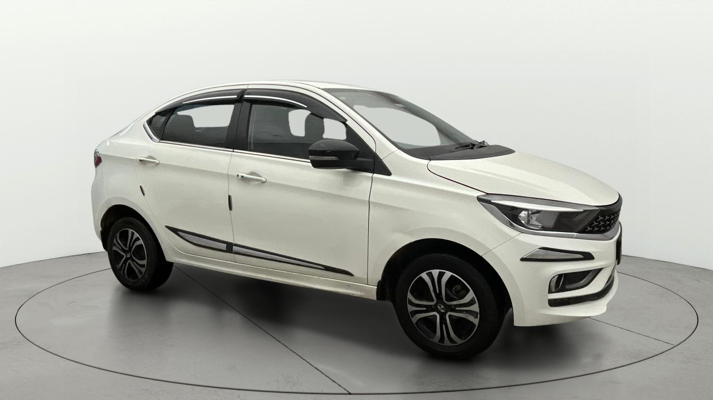 2023 Tata TIGOR XZ PLUS CNG, CNG, Manual, 57,197 km, Right Front Diagonal