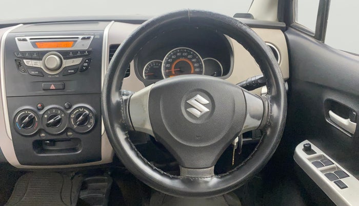 2013 Maruti Wagon R 1.0 VXI, Petrol, Manual, 58,557 km, Steering Wheel Close Up