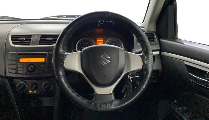 2013 Maruti Swift VXI, Petrol, Manual, 15,032 km, Steering Wheel Close Up