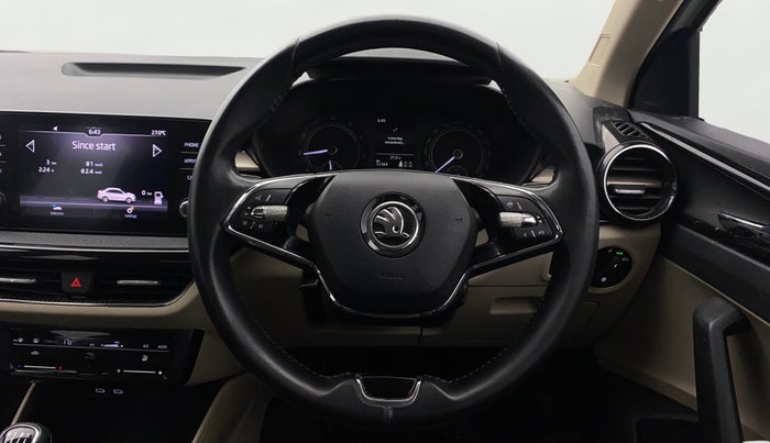 2023 Skoda SLAVIA Ambition 1.5L TSI, Petrol, Manual, 52,161 km, Steering Wheel Close Up