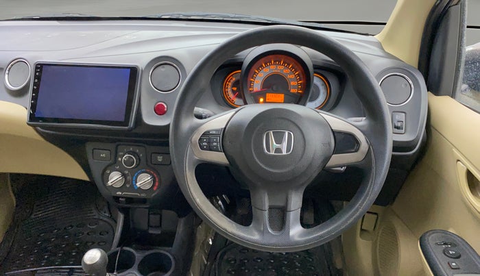 2014 Honda Brio S MT, Petrol, Manual, 13,264 km, Steering Wheel Close Up