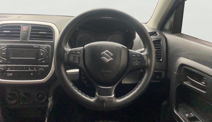 2022 Maruti Vitara Brezza LXI, Petrol, Manual, 28,462 km, Steering Wheel Close Up