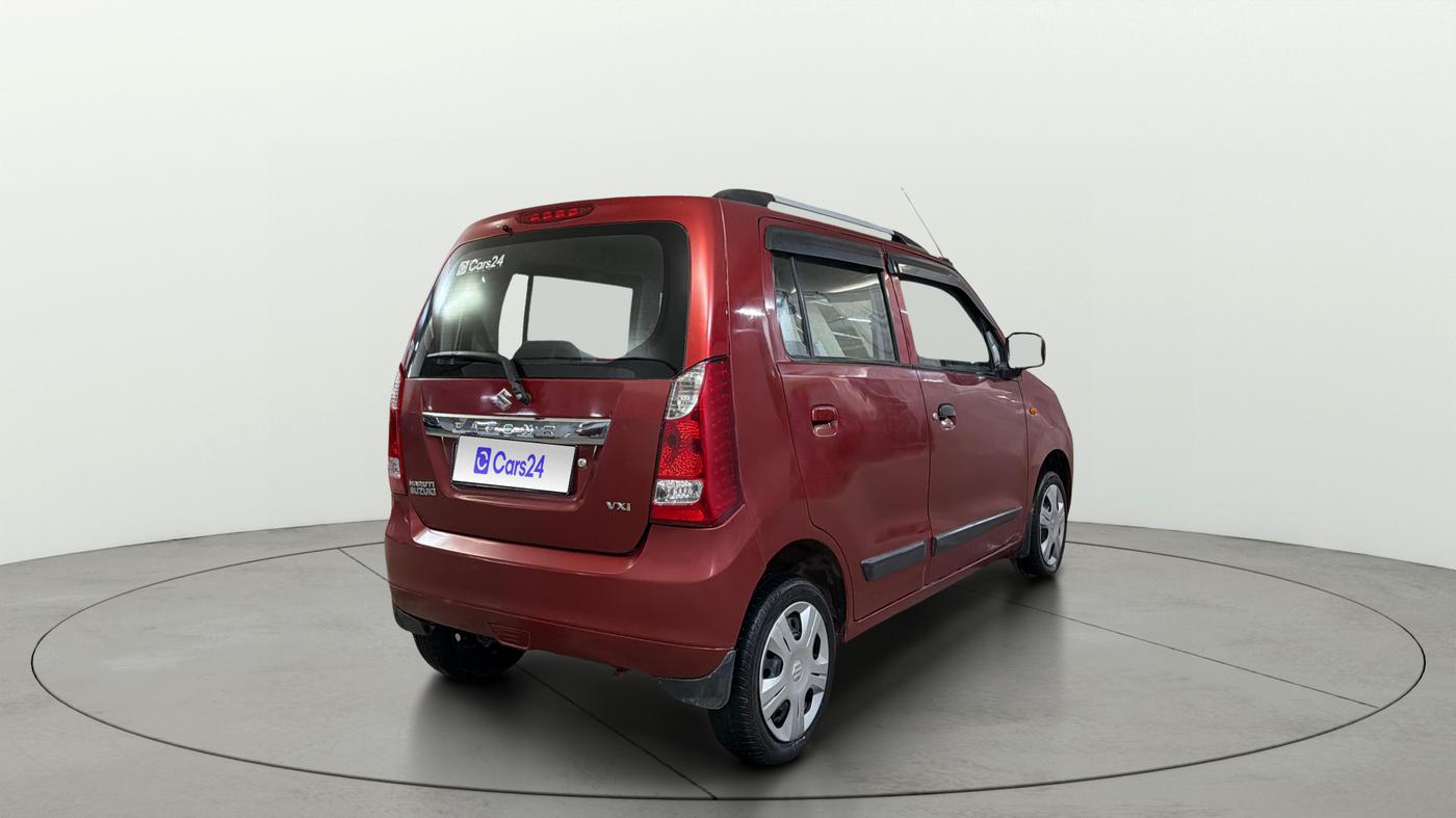 2017 Maruti Wagon R 1.0 VXI (O) AMT, Petrol, Automatic, 36,196 km, Right Back Diagonal