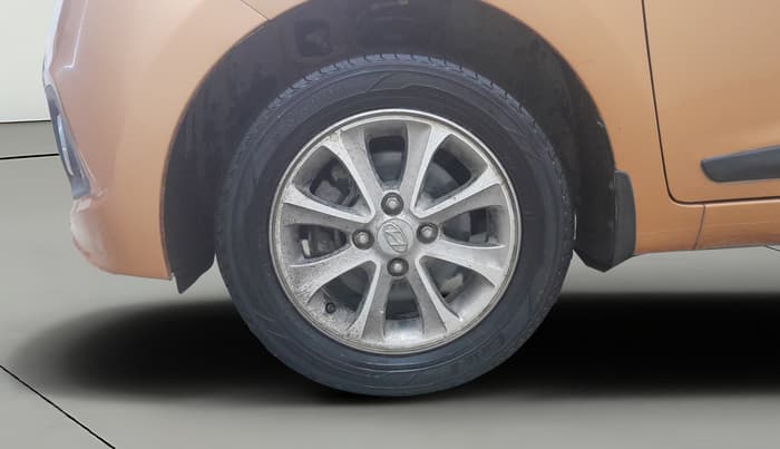 2016 Hyundai Grand i10 ASTA (O) 1.2 KAPPA VTVT, Petrol, Manual, 63,145 km, Left Front Wheel