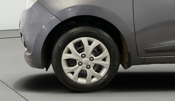 2015 Hyundai Grand i10 SPORTZ 1.2 KAPPA VTVT, Petrol, Manual, 42,588 km, Left Front Wheel