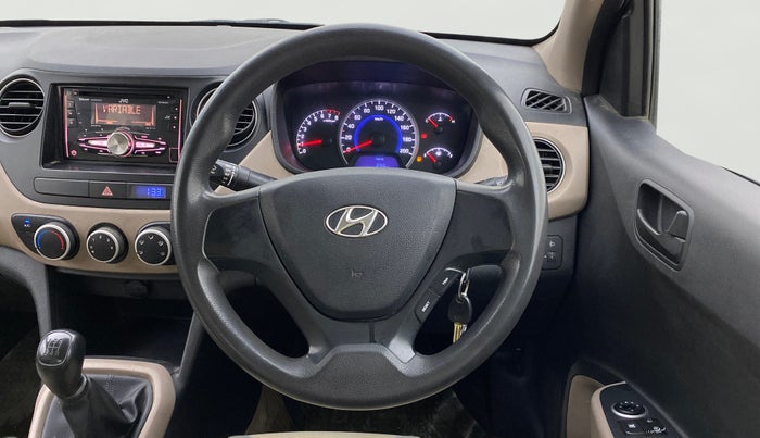 2016 Hyundai Grand i10 MAGNA 1.2 KAPPA VTVT, Petrol, Manual, 77,533 km, Steering Wheel Close Up